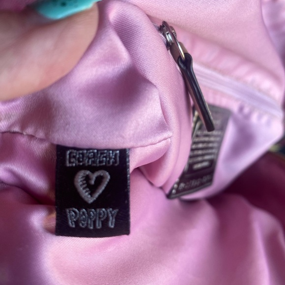 Gold🤩Coach Poppy Signature Gorgeous Gold leather/canvas Lurex Highlight Bag NWOT - Picture 14 of 17